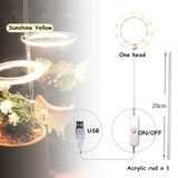 Angel-Ring Plant USB Grow Light