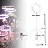 Angel-Ring Plant USB Grow Light