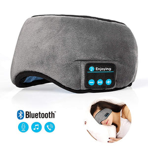 Bluetooth Sleeping Headphones Eye Mask Sleep Headphones Bluetooth Headband Soft Elastic Comfortable Wireless Music Earphones